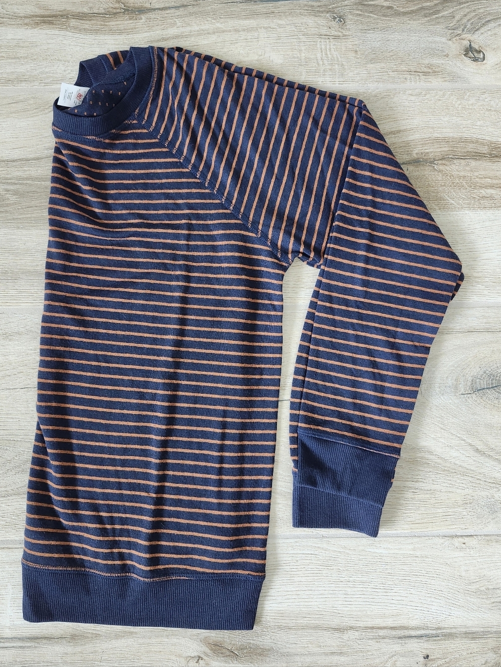 Marine Layer Reversible Raglan  Blue Orange Shirt Women's M - Picture 7 of 10